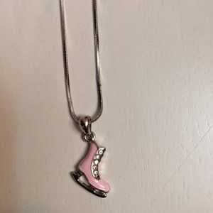 Ice Skate Necklace